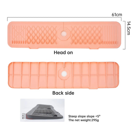 Slope Silicone Faucet Drain Pad Splash-proof Sink Faucet Mat - DealBuddy