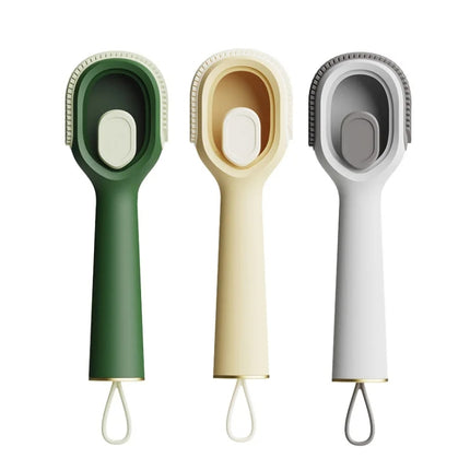 Multifunctional Liquid-filled Shoe Brush Household Cleaning Soft-bristled Laundry Brush