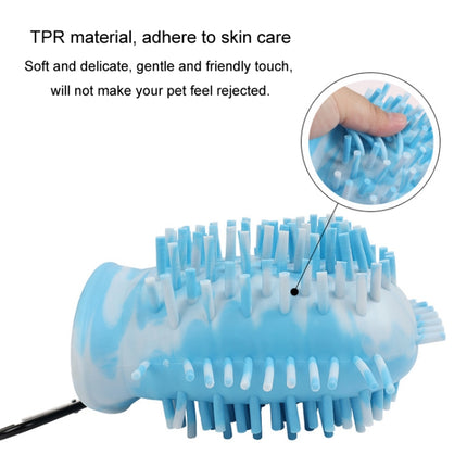 Histotree Pet Foot Washing Cup Multifunctional Dog Paw Cleaning Brush, Small (Pink), Small (Purple), Small (Blue), Large (Pink), Large (Purple), Large (Blue) - DealBuddy