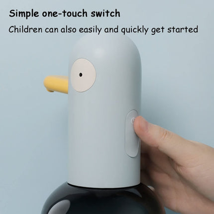 Cute Duck Automatic Foam Soap Dispenser Rechargeable Touchless Hand Washing Machine For Bathroom Kitchen