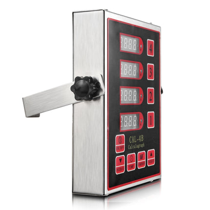 4 Channels Commercial Kitchen Timer With Loud Alarm Adjustable Cooking Reminder