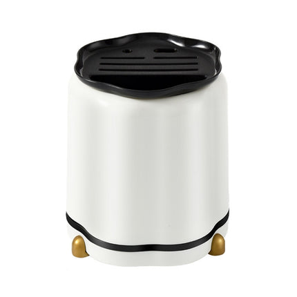 Kitchen Rotating Knife Rack Multi-functional Cutlery Shelf Home All-in-One Chopsticks Storage Rack - DealBuddy