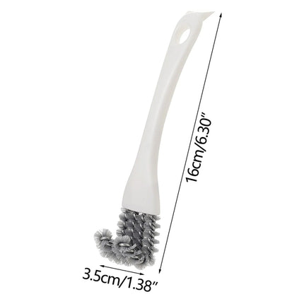 3pcs 2-in-1 Kitchen Stove Cleaning Brush Shovel Barbecue Rack Cleaning Brush