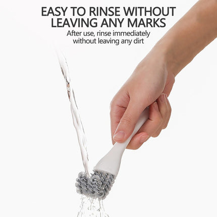 3pcs 2-in-1 Kitchen Stove Cleaning Brush Shovel Barbecue Rack Cleaning Brush