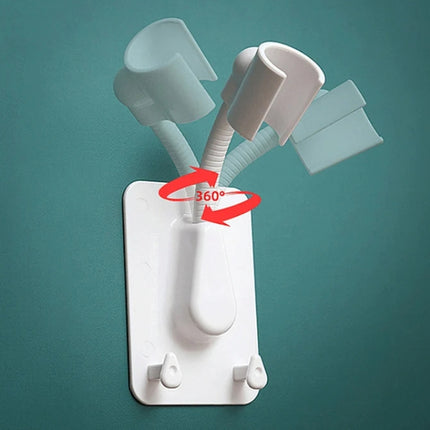 Multifunctional Universal Adjustable Shower Rack Bathroom Free Hole Shelf