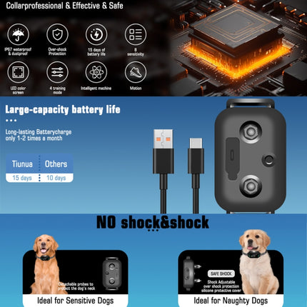 Color Screen Stop Bark Dog Trainer Anti Barking Pet Products - DealBuddy