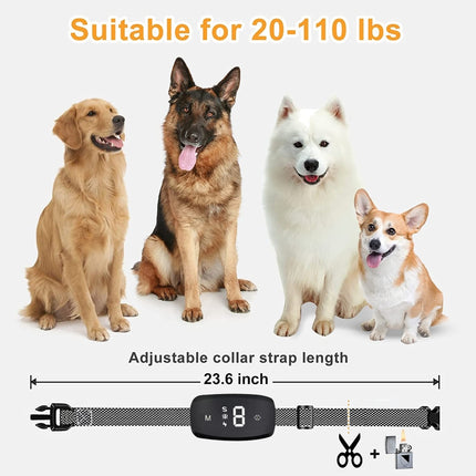 Intelligent Stop Bark Dog Trainer Anti-Barking Pet Supplies, 7 Training Modes - DealBuddy