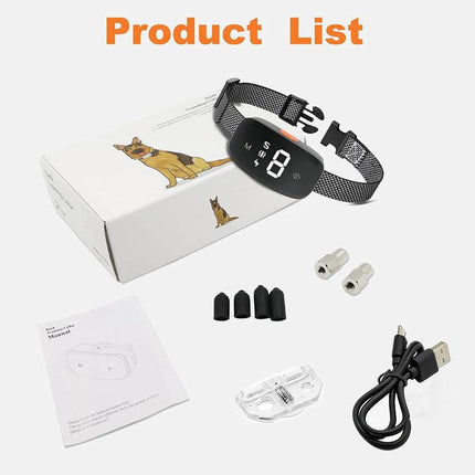 Intelligent Stop Bark Dog Trainer Anti-Barking Pet Supplies, 7 Training Modes - DealBuddy