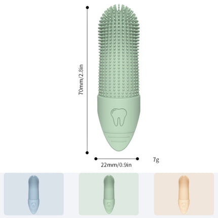 Pet Finger Toothbrush Cats Dogs Silicone Toothbrush Pet Oral Cleaning Care Tool - DealBuddy