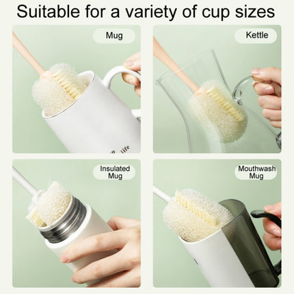 Long Handle Removable Sponge Mug Brush Household Cup Cleaning Brush - DealBuddy