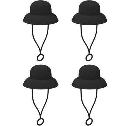 4pcs /Set Silicone Straw Cap 6-10mm Universal Size Dust Plugs, Cowboy Hat Rose Red, Cowboy Hat Black, Cowboy Hat Brown, Vintage Hat Rose Red, Vintage Hat Brown, Vintage Hat Black, Hanging Rope Cowboy Hat Brown, Hanging Rope Cowboy Hat Black            ... - DealBuddy