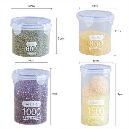 Kitchen Refrigerator Fresh-keeping Storage Box Food-grade Food Sealed Jar