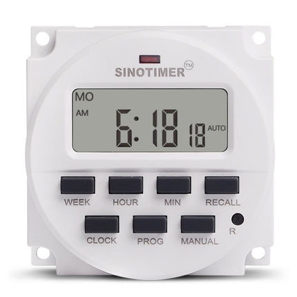 SINOTIMER Programmable Timer Switch Time Controller, TM618H-3 24V, TM618H-4 12V, TM618H 5V - DealBuddy