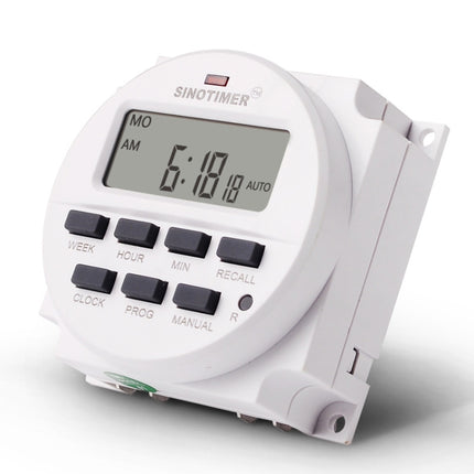 SINOTIMER Programmable Timer Switch Time Controller, TM618H-3 24V, TM618H-4 12V, TM618H 5V - DealBuddy