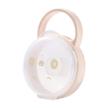 Baby Cartoon Panda Pacifier Storage Case Portable Pacifier Transparent Dust Box