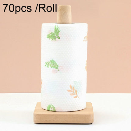 Thickened Disposable Dishwashing Cloth Rag Wet And Dry Oil-absorbing Kitchen Paper, 25pcs /Roll, 40pcs /Roll, 70pcs /Roll, 88pcs /Roll, 98pcs /Roll - DealBuddy