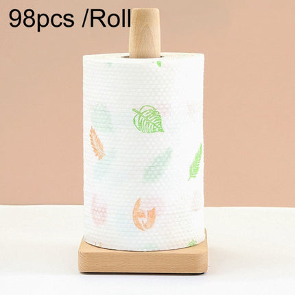 Thickened Disposable Dishwashing Cloth Rag Wet And Dry Oil-absorbing Kitchen Paper, 25pcs /Roll, 40pcs /Roll, 70pcs /Roll, 88pcs /Roll, 98pcs /Roll - DealBuddy