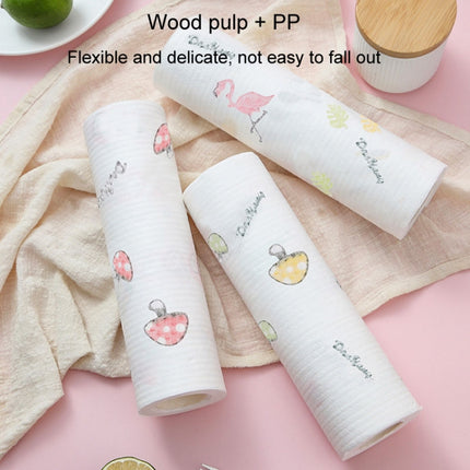 Thickened Disposable Dishwashing Cloth Rag Wet And Dry Oil-absorbing Kitchen Paper, 25pcs /Roll, 40pcs /Roll, 70pcs /Roll, 88pcs /Roll, 98pcs /Roll - DealBuddy