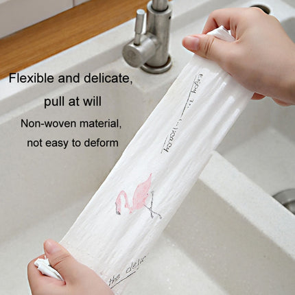 Thickened Disposable Dishwashing Cloth Rag Wet And Dry Oil-absorbing Kitchen Paper