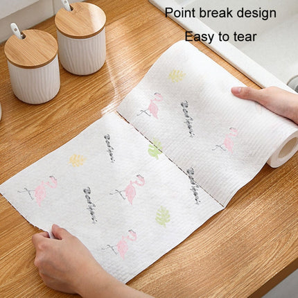 Thickened Disposable Dishwashing Cloth Rag Wet And Dry Oil-absorbing Kitchen Paper