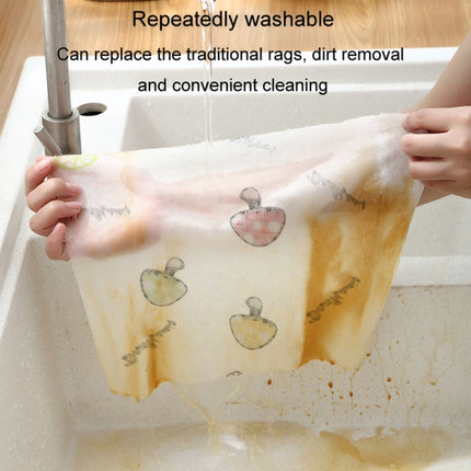 Thickened Disposable Dishwashing Cloth Rag Wet And Dry Oil-absorbing Kitchen Paper
