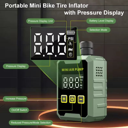 Mini Electric Smart Air Pump for Outdoor Cycling - DealBuddy