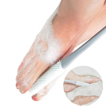 Foot Washing Brush Dry and Wet Toe Cleaning and Anti-Itch Brush, Short Bristle