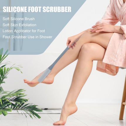 Foot Washing Brush Dry and Wet Toe Cleaning and Anti-Itch Brush, Short Bristle