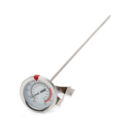 Stainless Steel Thermometer with Pot Clip for Frying, Cooking, Turkey, Food, Milk - DealBuddy