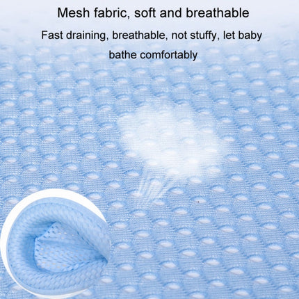 Baby Bath Tub Bathing Support Net Stand Newborn Non-Slip Suspended Shower Mat, 5 Buckle Blue, 5 Buckle Pink, 5 Buckle Green, T-type Blue, T-type Pink, T-type Green - DealBuddy
