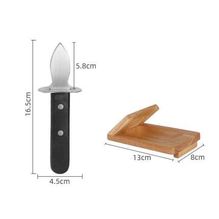 Stainless Steel Opening Oyster Scallop Tool Kitchen Shell Pryer