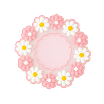 Household High Temperature Resistant Daisy Coasters Kitchen Tabletop Insulation Mat