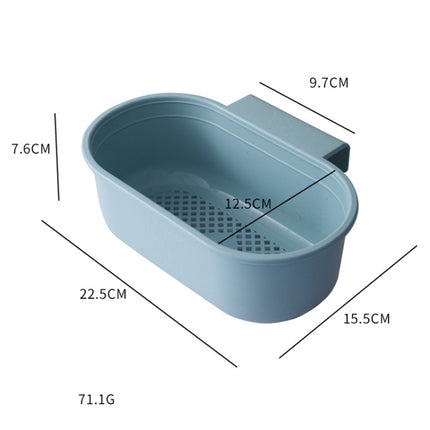 Kitchen Sink Drain Basket Washing Basin Multifunctional Storage Hanging Basket - DealBuddy