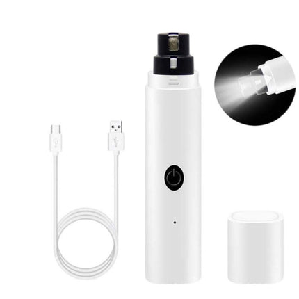 Pet Fully Automatic Nail Grinder With LED Light - DealBuddy