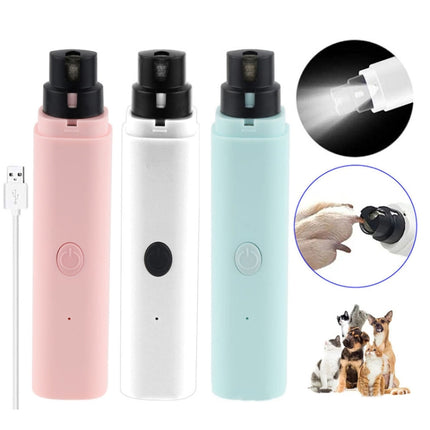 Pet Fully Automatic Nail Grinder With LED Light - DealBuddy