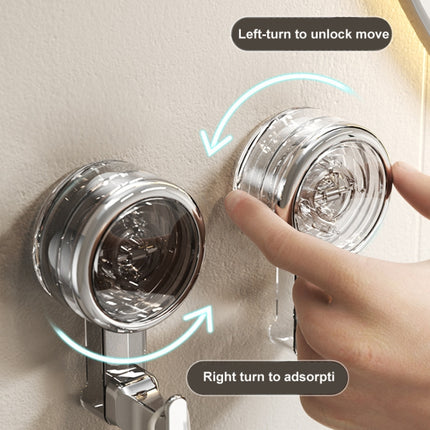Bathroom Suction Cup Hooks Household Wall Mounted Hanging Organizer - DealBuddy