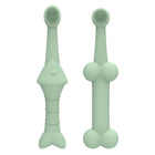 2pcs / Set Cats And Dogs Silicone Toothbrush Pet Oral Cleaning Care Tool - DealBuddy
