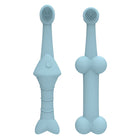 2pcs / Set Cats And Dogs Silicone Toothbrush Pet Oral Cleaning Care Tool - DealBuddy
