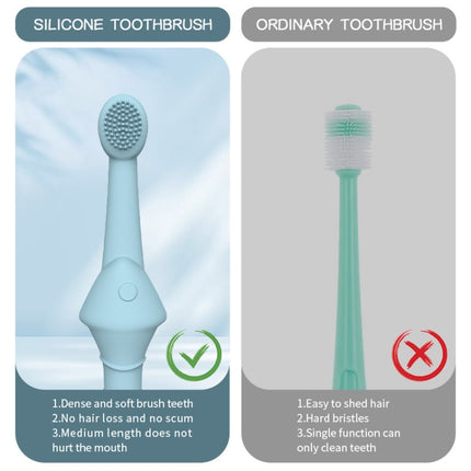 2pcs / Set Cats And Dogs Silicone Toothbrush Pet Oral Cleaning Care Tool - DealBuddy