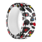 M / Colorful Leopard Print