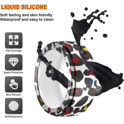 For Samsung Galaxy Ring / Oura Ring Silicone Elastic Printing Cover Scratch Resistant Case, S, M - DealBuddy