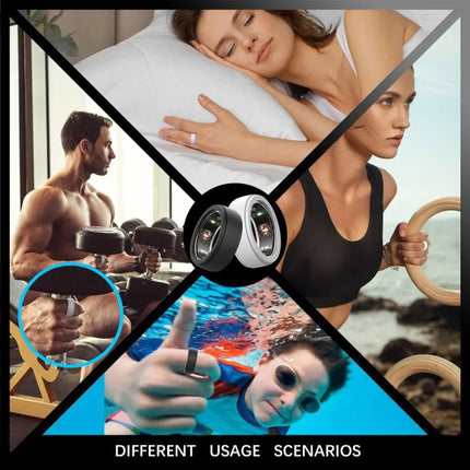 For Samsung Galaxy Ring / Oura Ring Silicone Solid Color Cover Scratch Resistant Case, S - DealBuddy