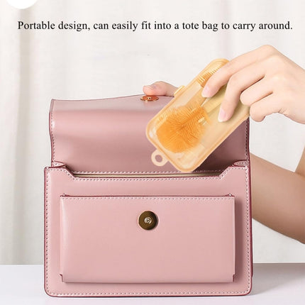 Silicone Portable Baby Bottle Brush Set Travel Cleaning Brush