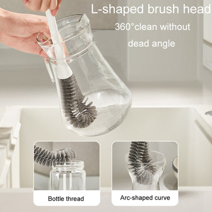 Household Long Handle Cup Brush Breaker Milk Bottle Cleaning Brushes