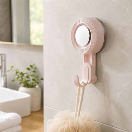 Rotating Suction Cup Hook Wall Mounted Towel Sucker Hooks Reusable Shower Hanger
