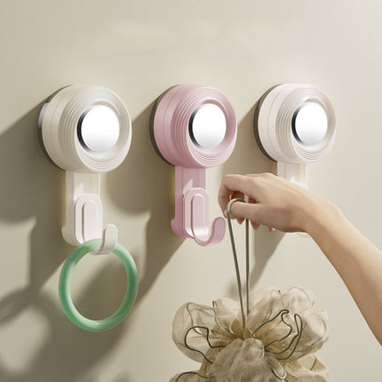Rotating Suction Cup Hook Wall Mounted Towel Sucker Hooks Reusable Shower Hanger