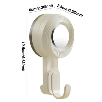 Rotating Suction Cup Hook Wall Mounted Towel Sucker Hooks Reusable Shower Hanger