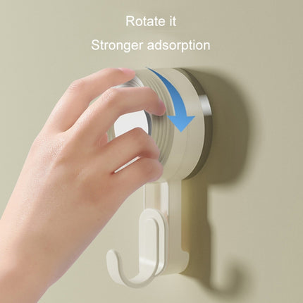 Rotating Suction Cup Hook Wall Mounted Towel Sucker Hooks Reusable Shower Hanger