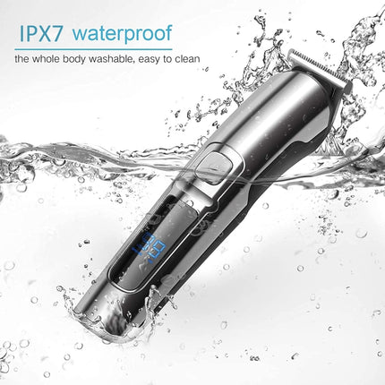 6 in 1 Men Waterproof Electric Hair Trimmer Kit Nose Trimmer, Mustache Trimmer Body Shaver
