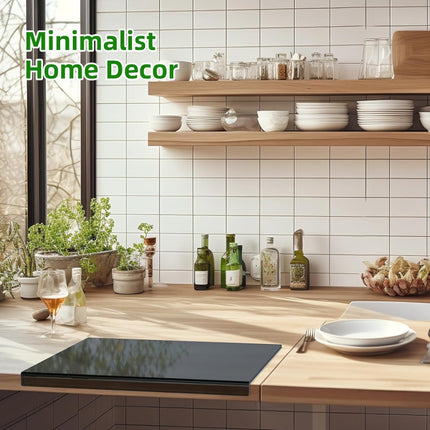 Kitchen Counter Acrylic Cutting Board With Counter Lip